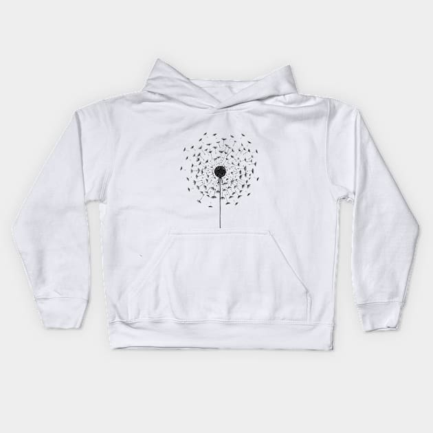 Dandelion Kids Hoodie by msmart